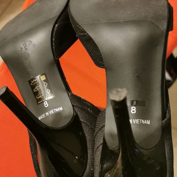 Woman shoes la château black patent - Picture 4 of 4